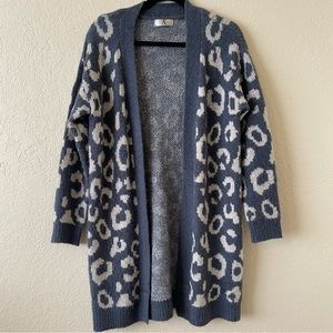 Super Cozy Leopard Cardigan